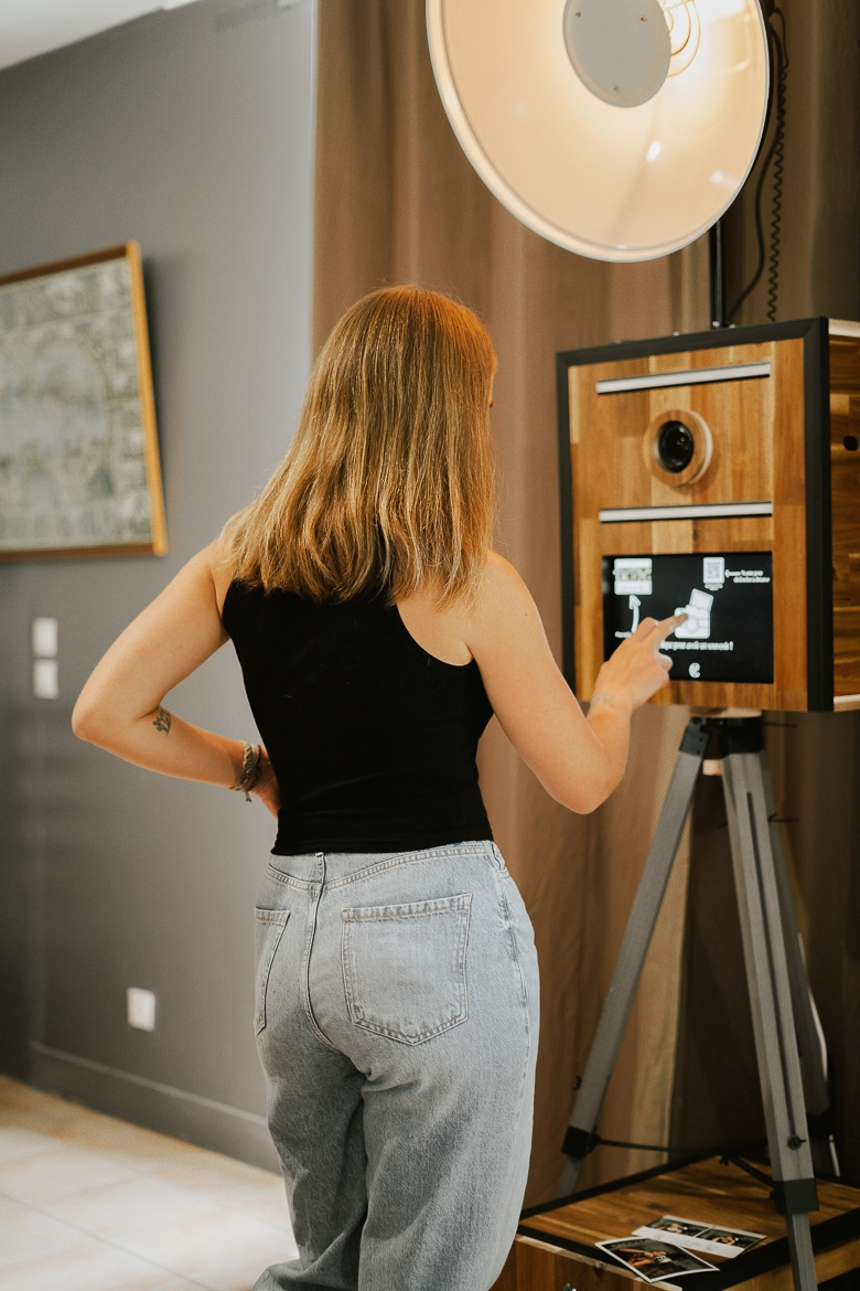 Photobooth en libre accès pour des souvenirs naturels et joyeux