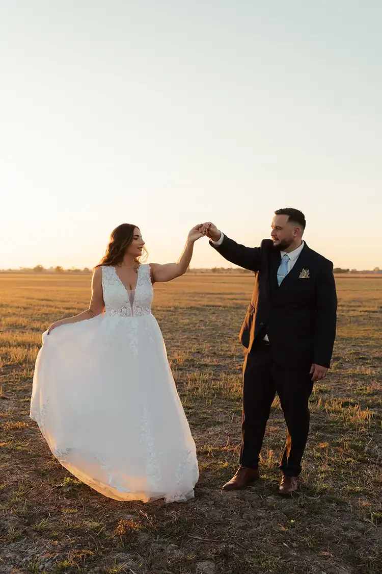 Photographie de mariage naturelle et intemporelle